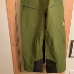 NWT Stio Mens Objective Pro Bib Forest Olive XL